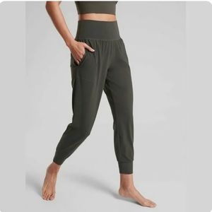 Athleta Dark Olive Jogger Pants